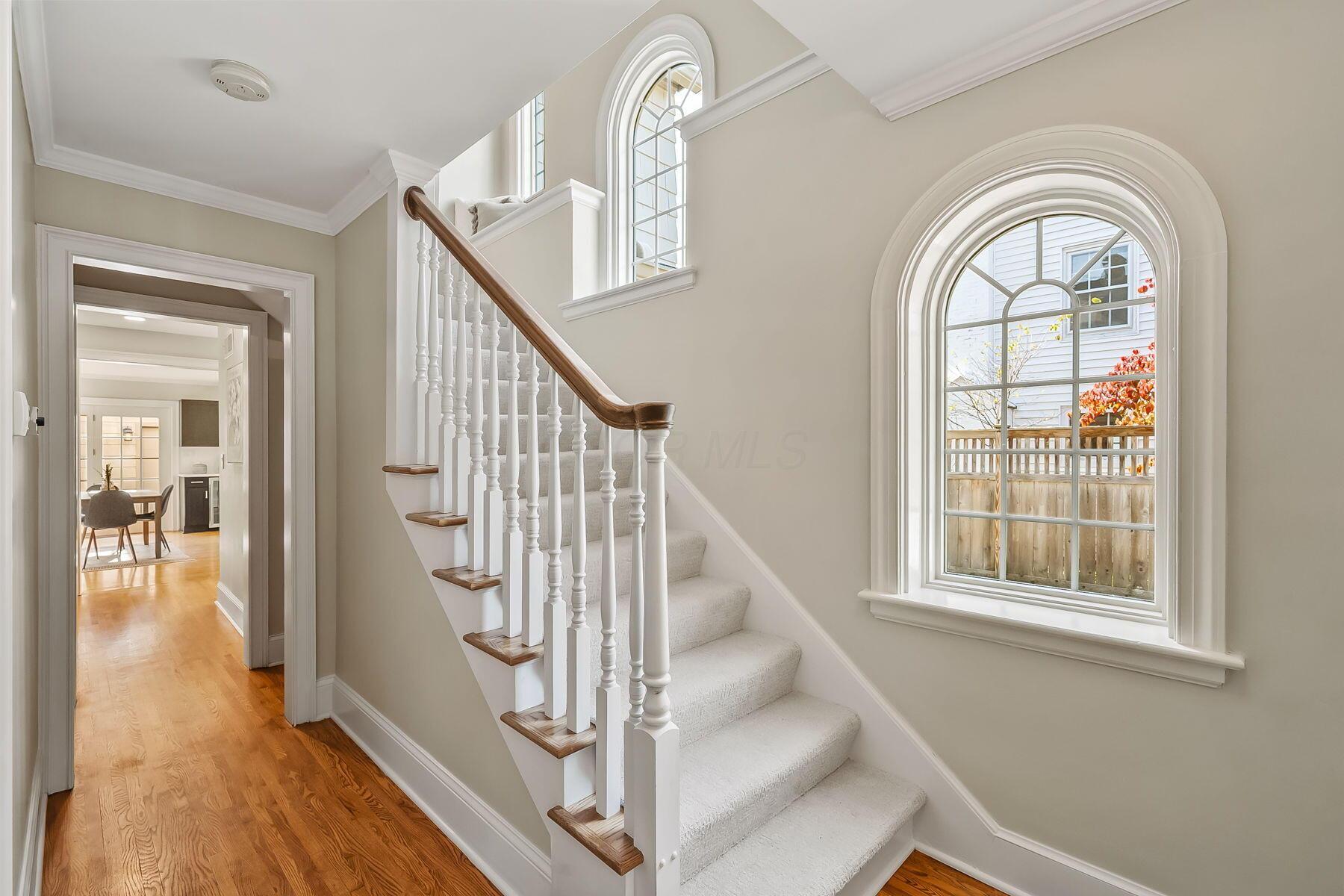 2063 Westover Road Columbus, OH 43221 - Photo 8 of 56 Stairway filled with Light