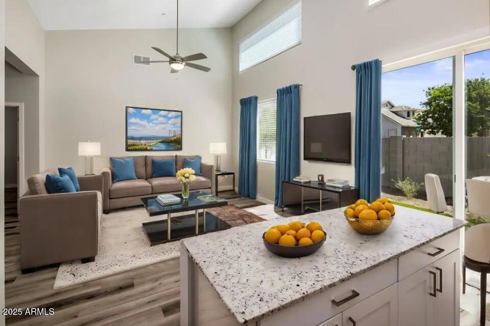 1x1 Living Room Kitchen Backyard