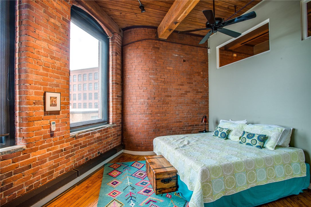 116 Chestnut Street, Unit J1 Providence, RI 02903 - Photo 15 of 22 Master bedroom with great city views.