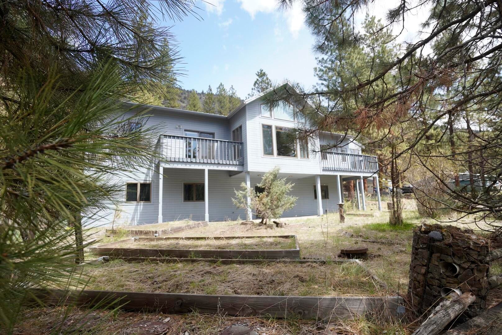 Front from trees