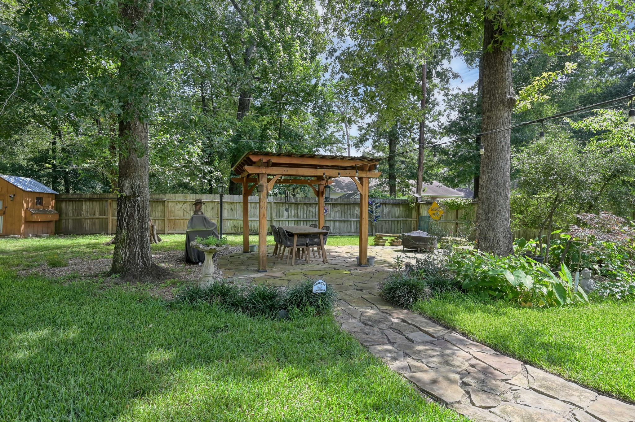 1615 Melissa Drive Spring, TX 77386 - Photo 32 of 40 Enjoy the outdoor BBQ area
