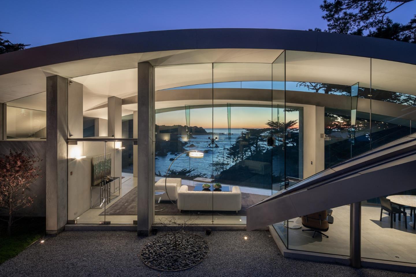 a room with furniture