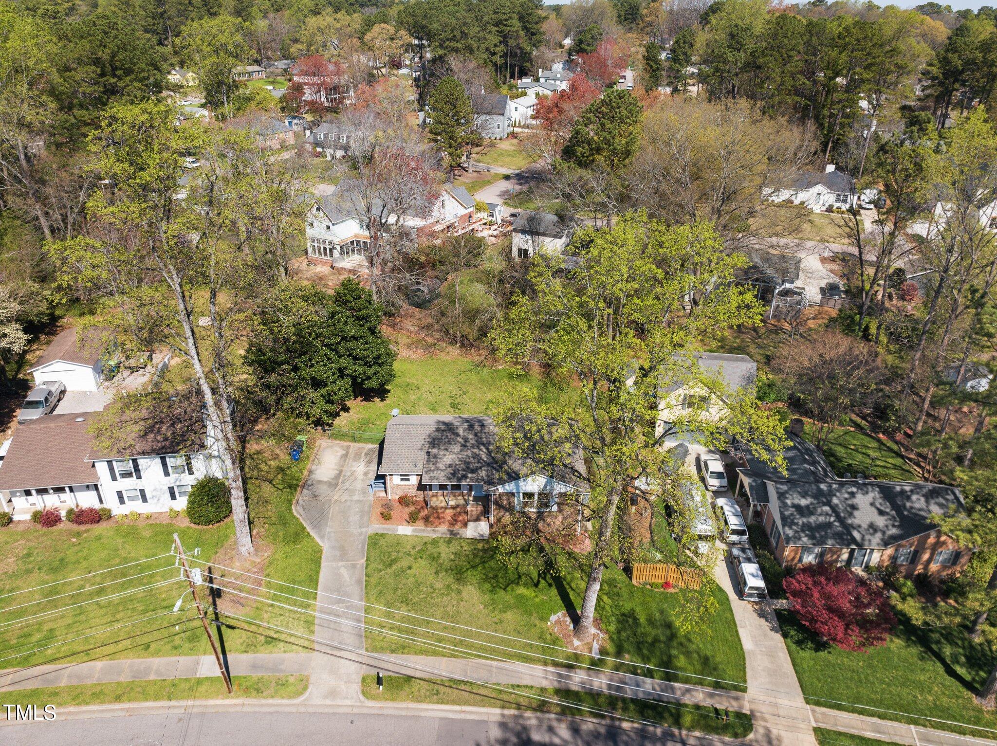 4705 Latimer Road Raleigh, NC 27609 - Photo 48 of 51 Aerial View