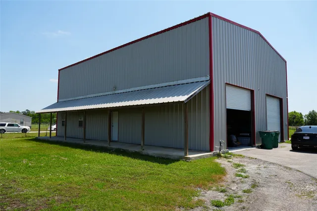 a backyard of a house
