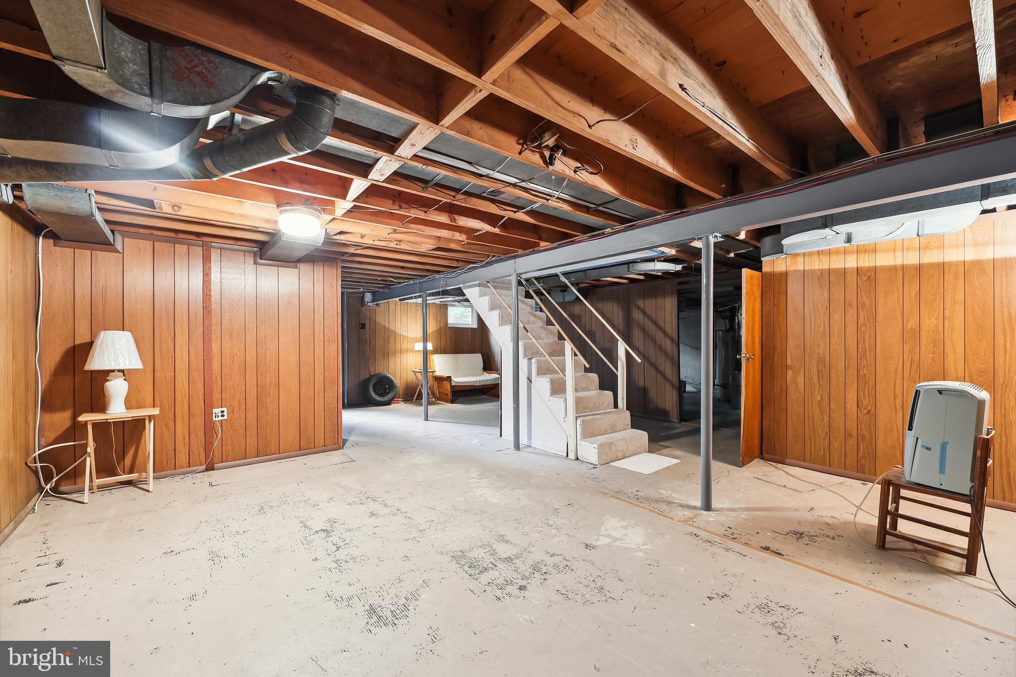 10205 Cardinal Road Fairfax, VA 22030 - Photo 30 of 35 Unfinished Basement