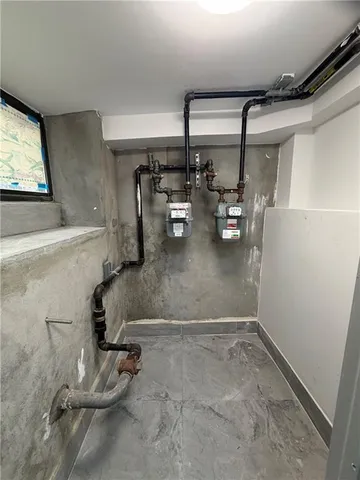 a room with gym equipment