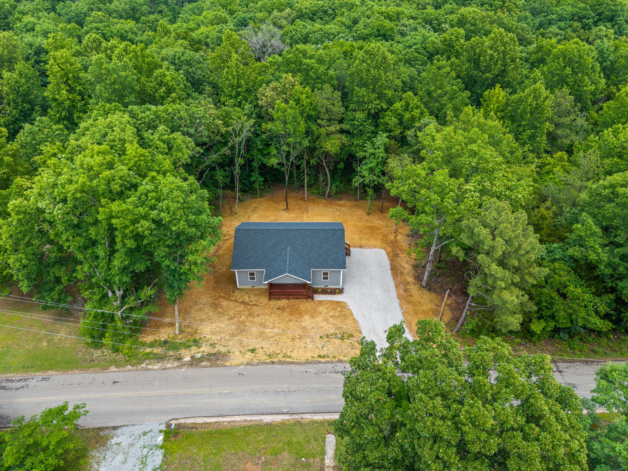 690 Brazzle Road Waverly, TN 37185 - Photo 34 of 35 an aerial view of a house with yard swimming pool and outdoor seating