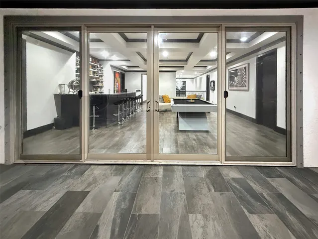 a view of a living room