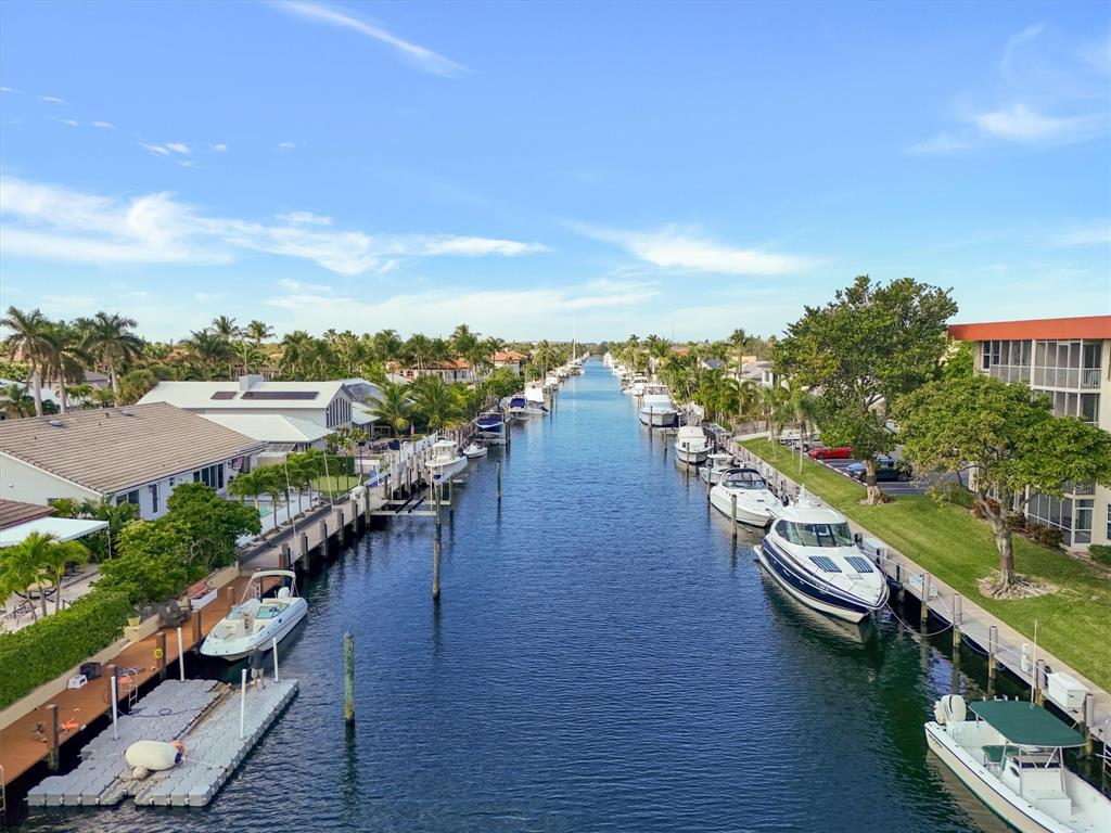 3050 Northeast 48th Court, Unit 401 Lighthouse Point, FL 33064 - Photo 36 of 53 an aerial view of a city