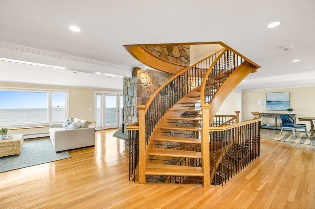 67 Surfside Road Scituate, MA 02066 - Photo 26 of 41 a view of entryway and hall with wooden floor
