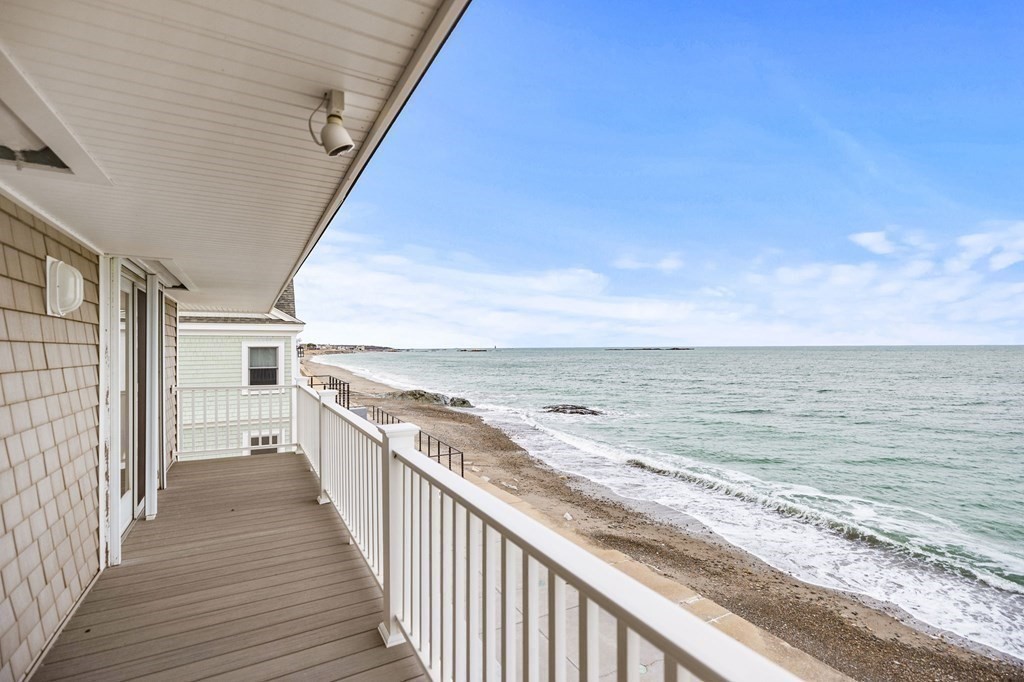 67 Surfside Road Scituate, MA 02066 - Photo 32 of 41 a view of a balcony with an ocean