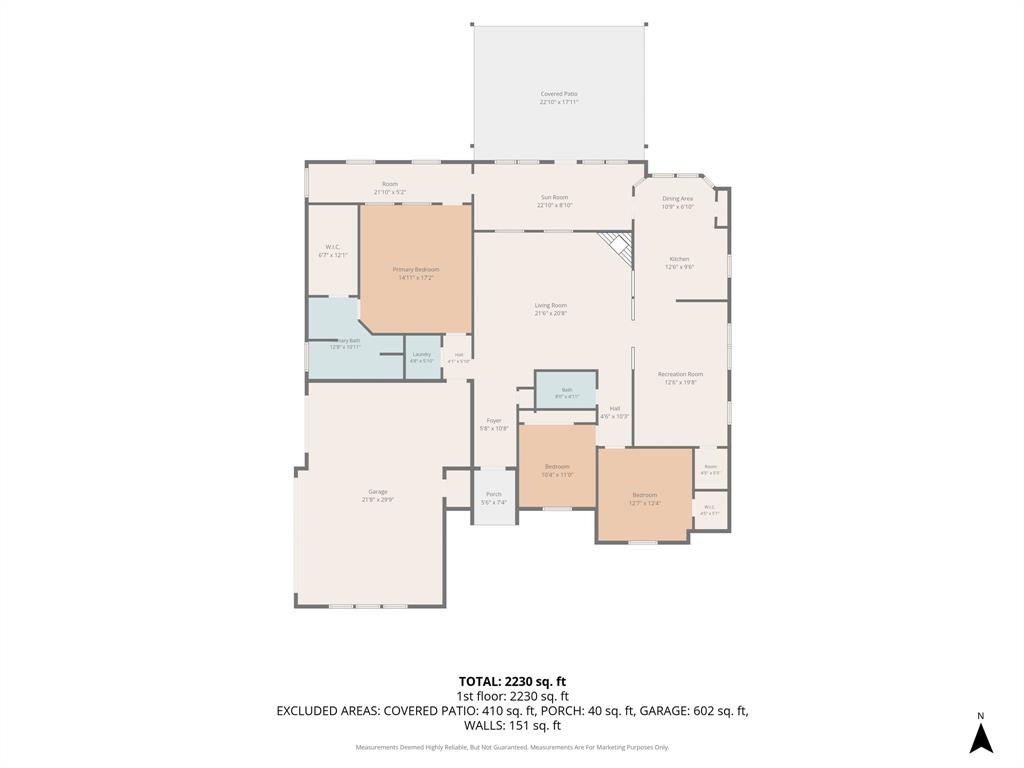2732 Rawhide Court Haslet, TX 76052 - Photo 40 of 40 Full floor plan