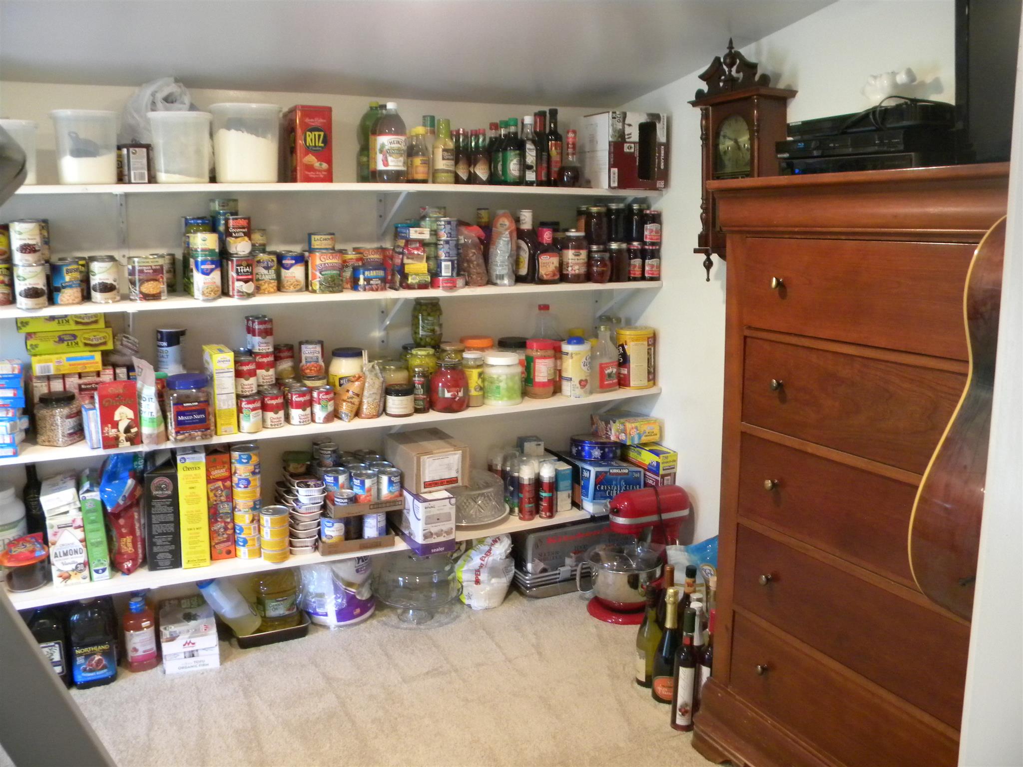 109 Scott Road Hohenwald, TN 38462 - Photo 16 of 30 3rd Bdrm currently being used as a pantry.