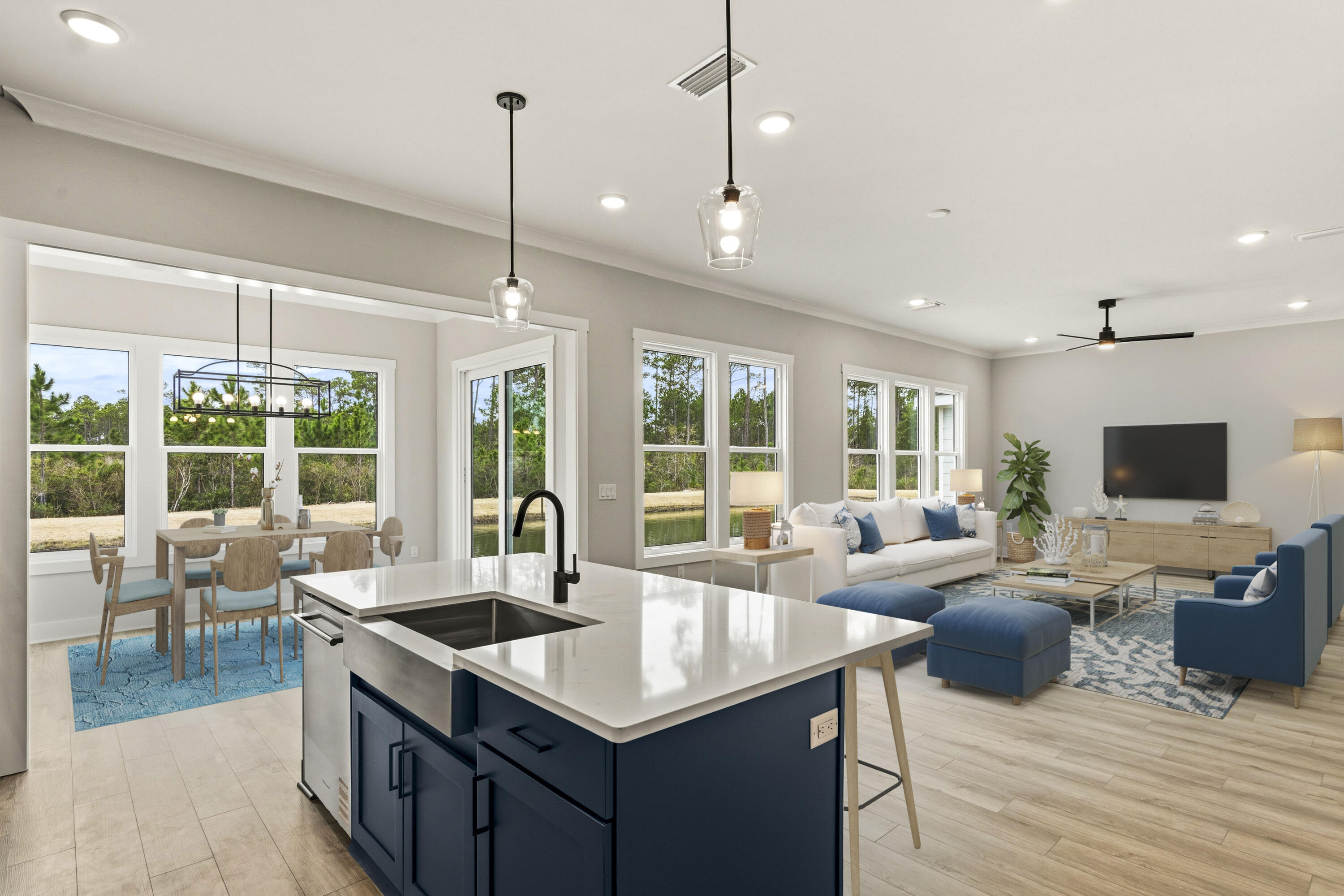 122 Brizo Lane, Unit LOT 15 Santa Rosa Beach, FL 32459 - Photo 17 of 60 Kitchen Island