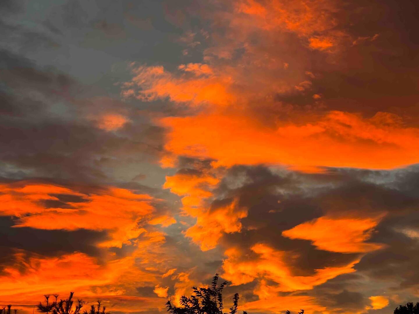 218 Mill Hill Road Waterford, ME 04088 - Photo 17 of 55 sunset from the deck