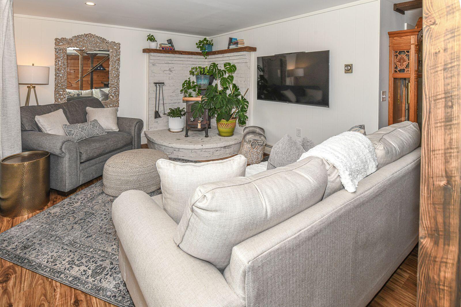 218 Mill Hill Road Waterford, ME 04088 - Photo 47 of 55 downstairs living room