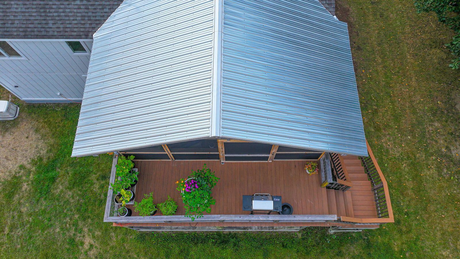 218 Mill Hill Road Waterford, ME 04088 - Photo 10 of 55 large deck with screened in area
