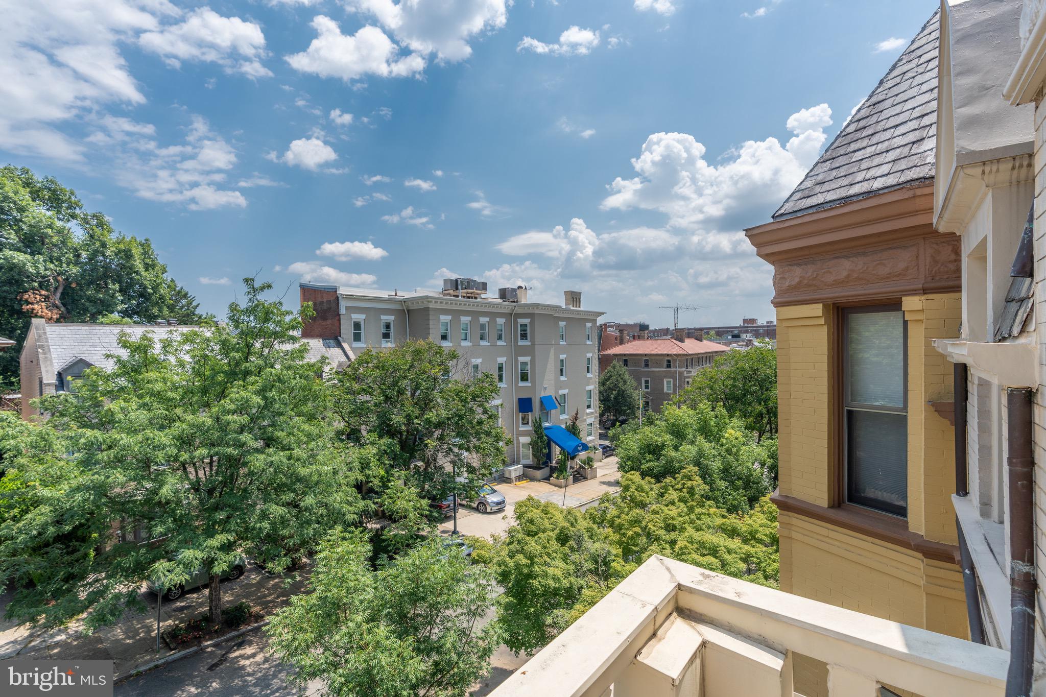 1716 22nd Street Northwest Washington, DC 20008 - Photo 26 of 40 a view of a house with a yard and plants