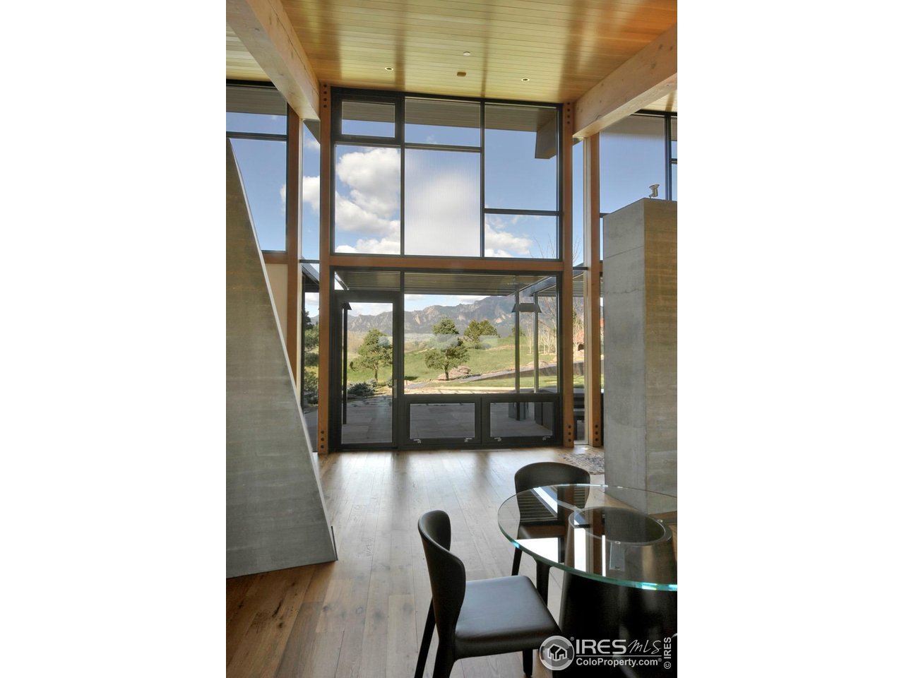 1355 South Cherryvale Road Boulder, CO 80303 - Photo 11 of 40 a dining room with furniture and window