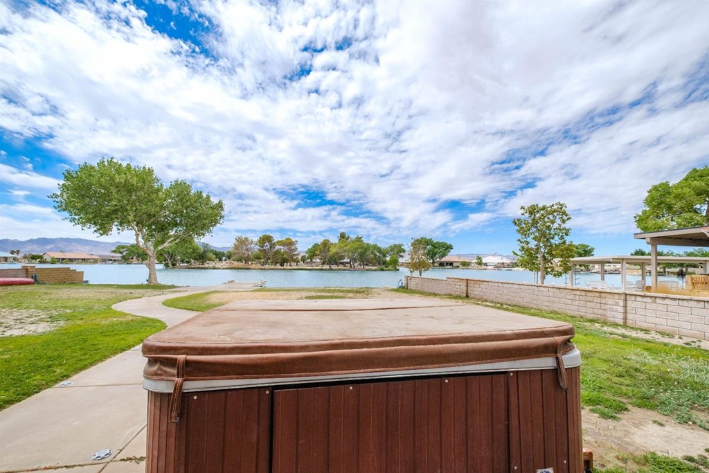 39405 Mountain View Road Yermo, CA 92398 - Photo 26 of 33 a view of yard with swimming pool and green space