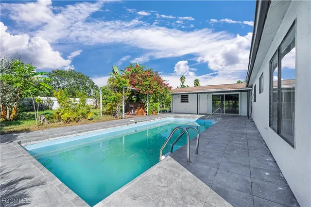 a view of a small space