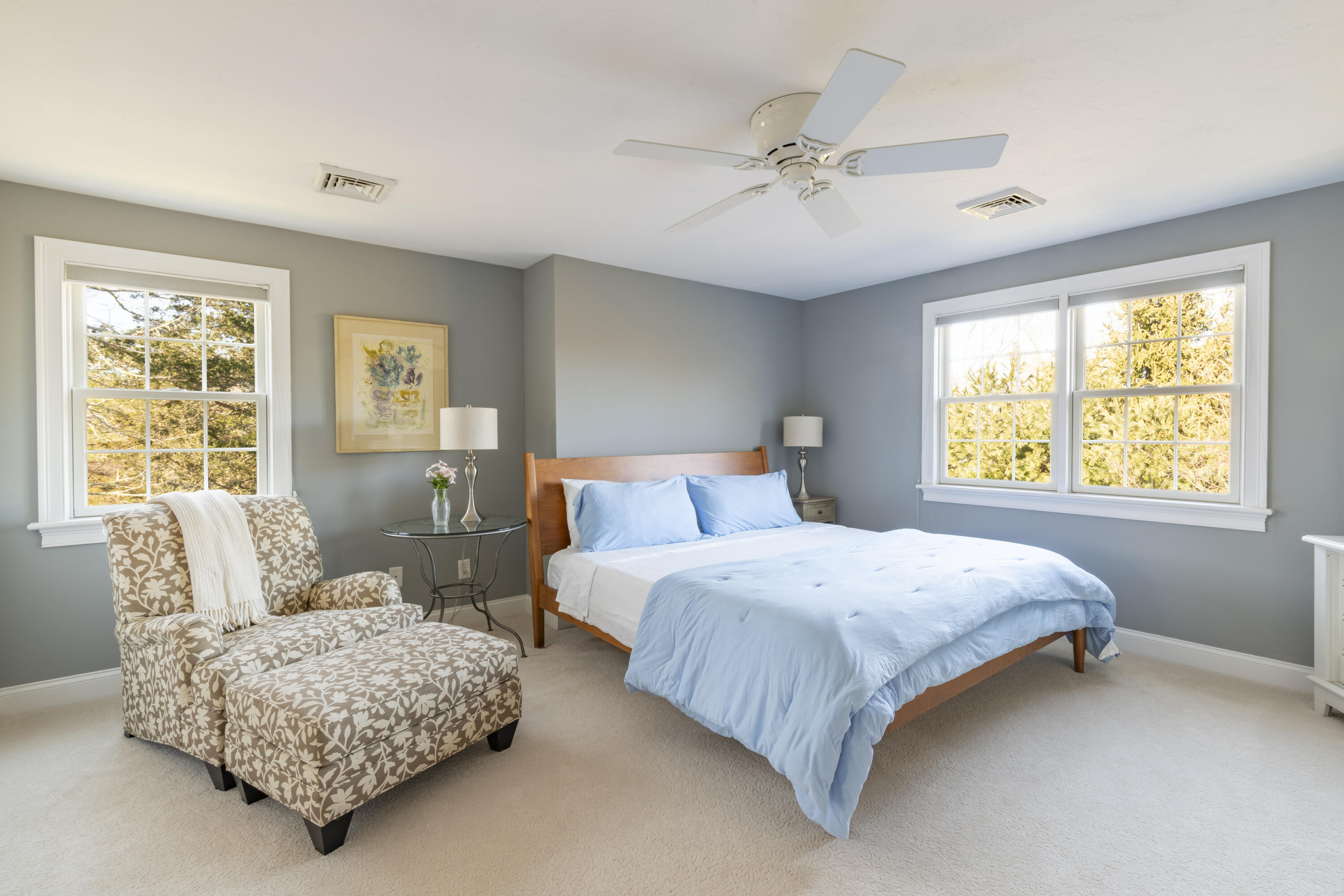 2 Parallel Street Harwich, MA 02645 - Photo 22 of 40 a bedroom with a bed and a couch