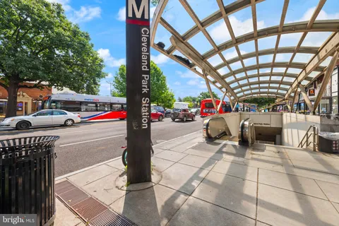 an outdoor space with seating