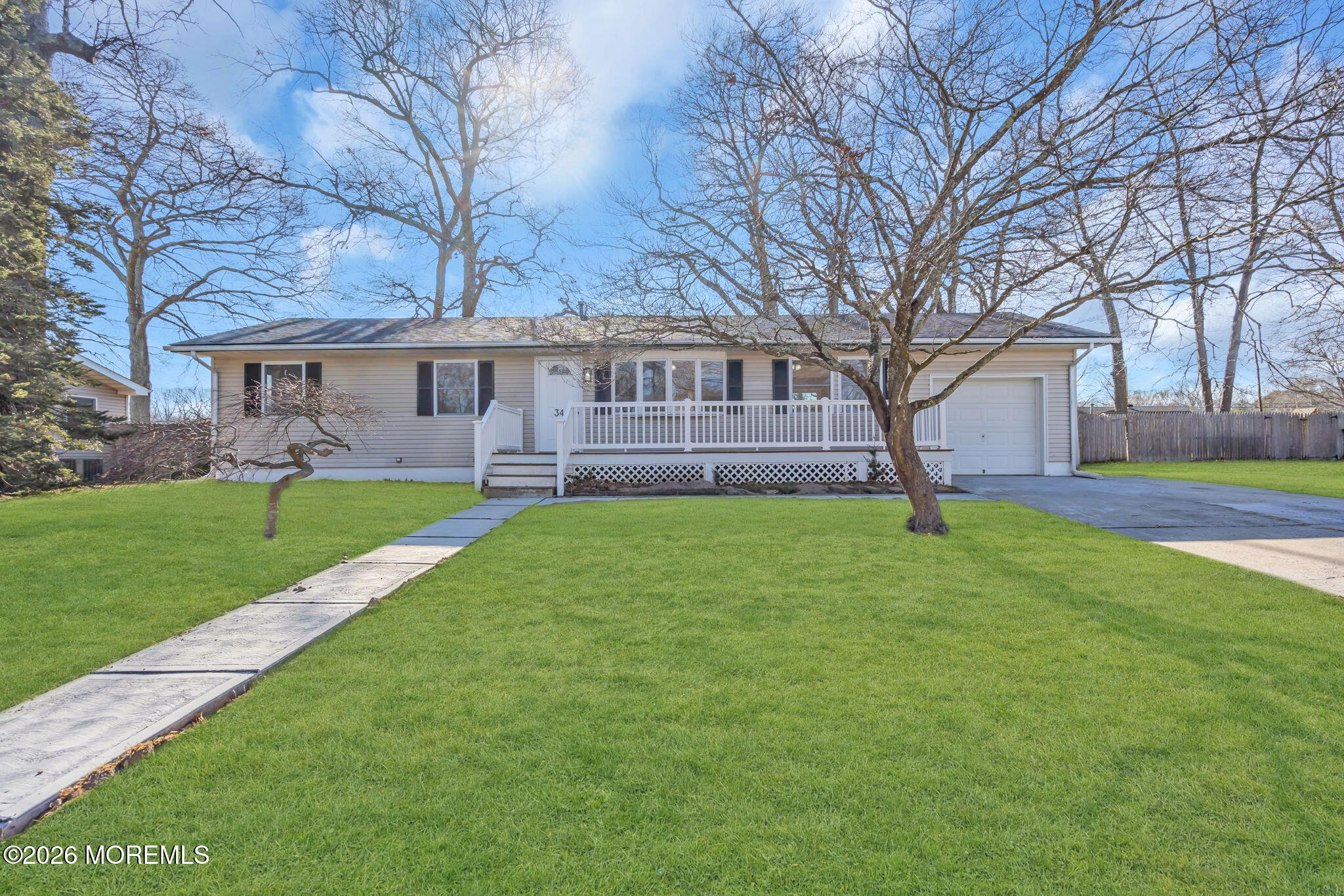 34 Dockage Road Bayville, NJ 08721 - Photo 8 of 31 a front view of house with yard and green space