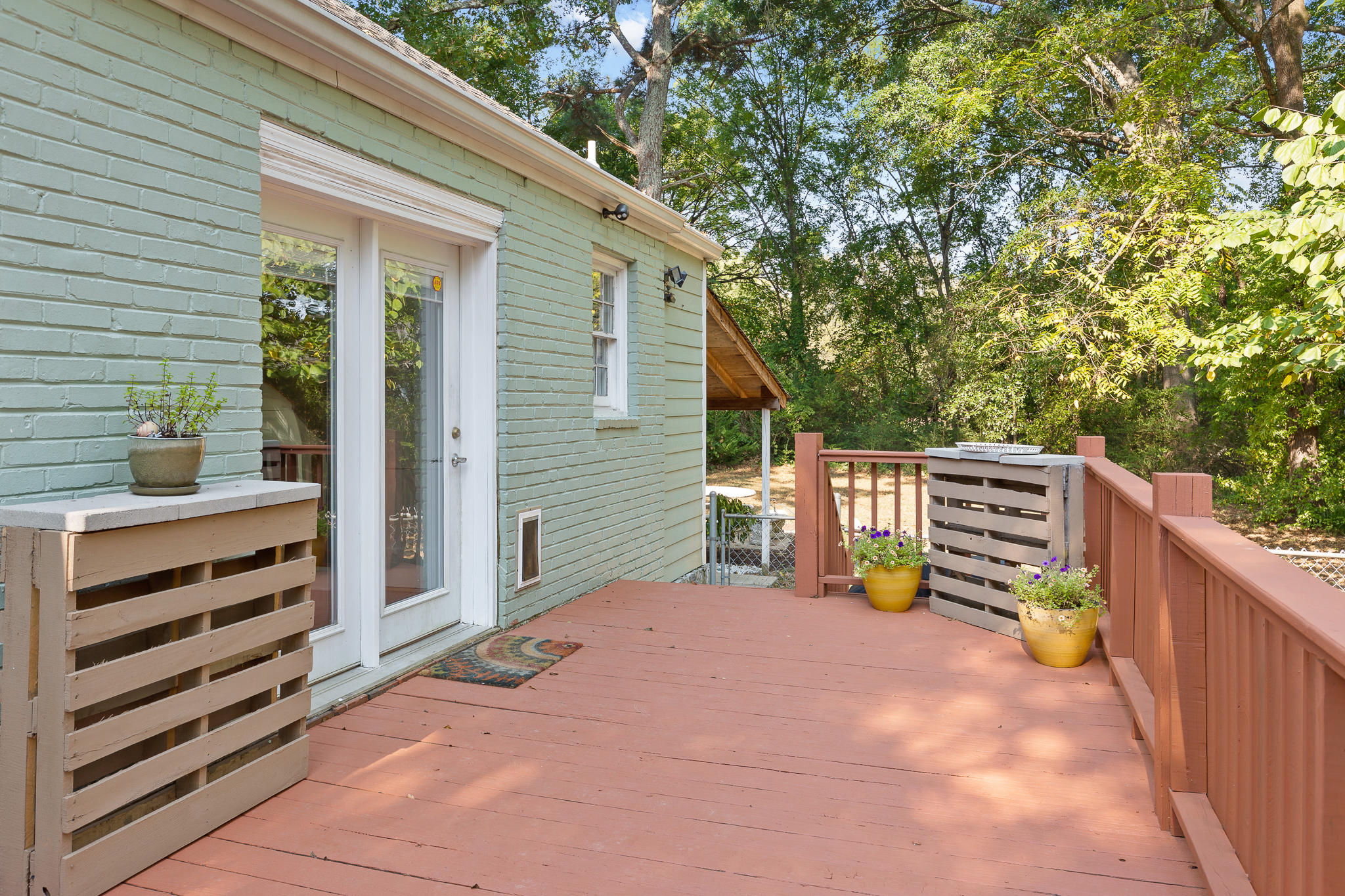 205 Bass Road Chattanooga, TN 37421 - Photo 27 of 32 French doors leading to house