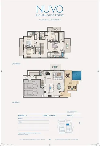a aerial view of a house with a yard and balcony