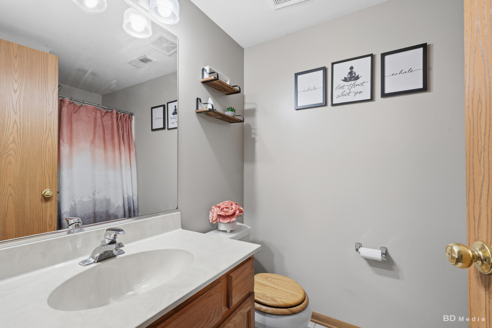 25606 Jonquil Lane Monee, IL 60449 - Photo 15 of 38 a bathroom with a sink mirror and toilet