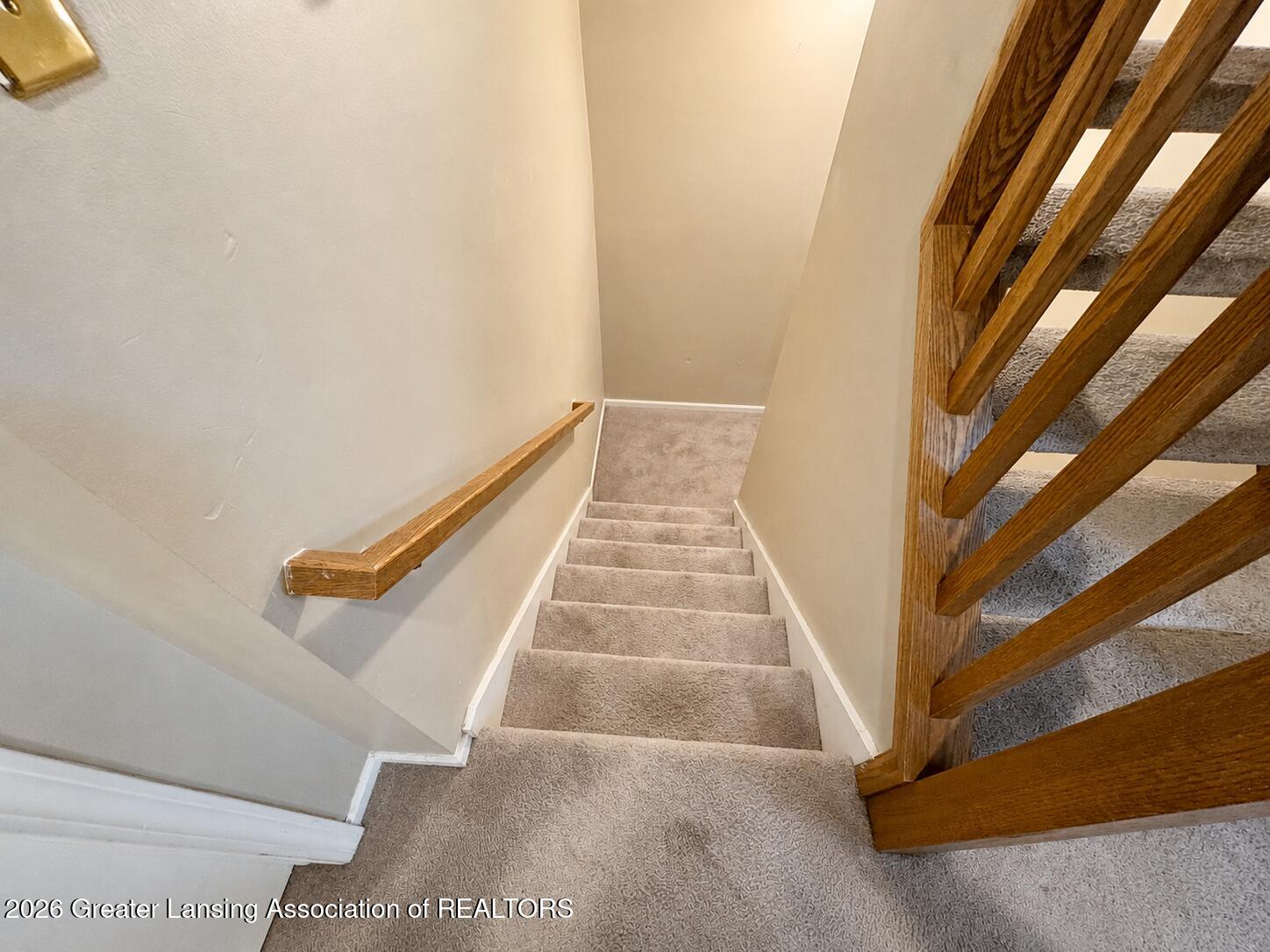 225 East Jolly Road, Unit F2 Lansing, MI 48910 - Photo 20 of 27 Stairs to Basement