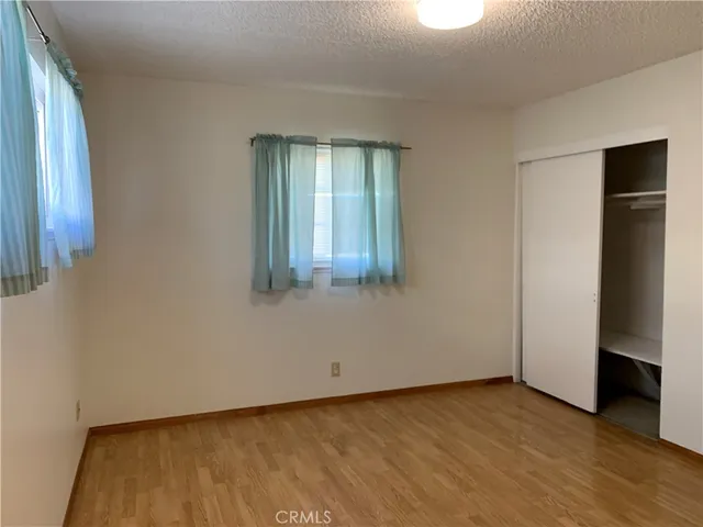 an empty room with window