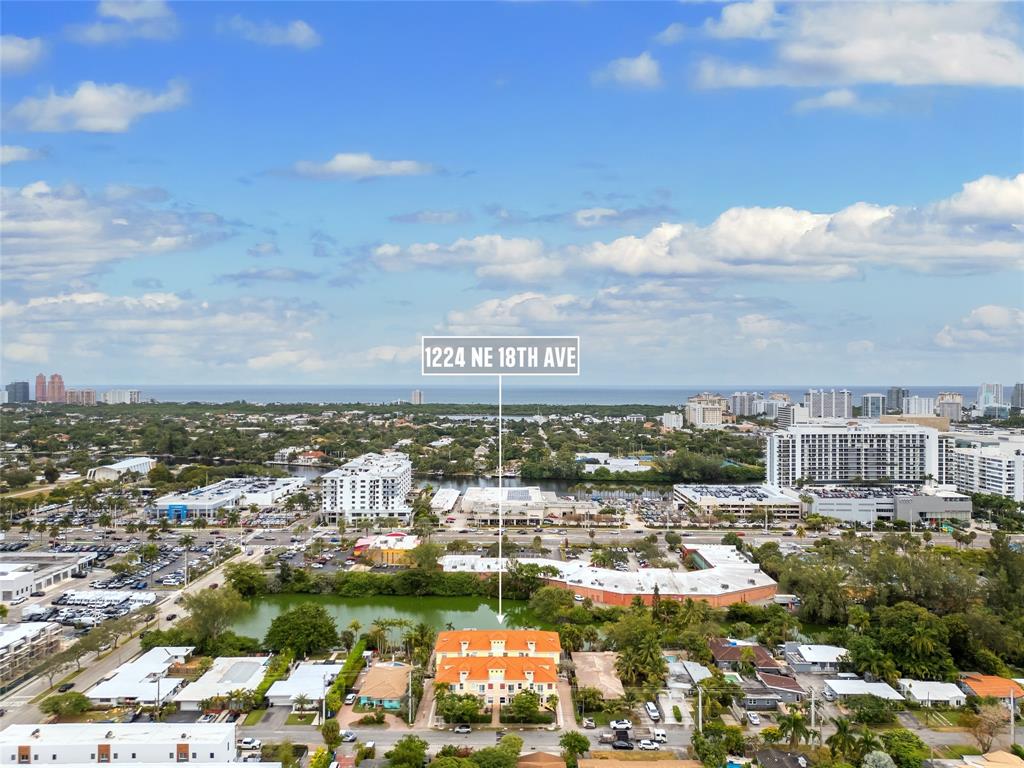 1224 Northeast 18th Avenue, Unit 1 Fort Lauderdale, FL 33304 - Photo 30 of 34 a view of a city
