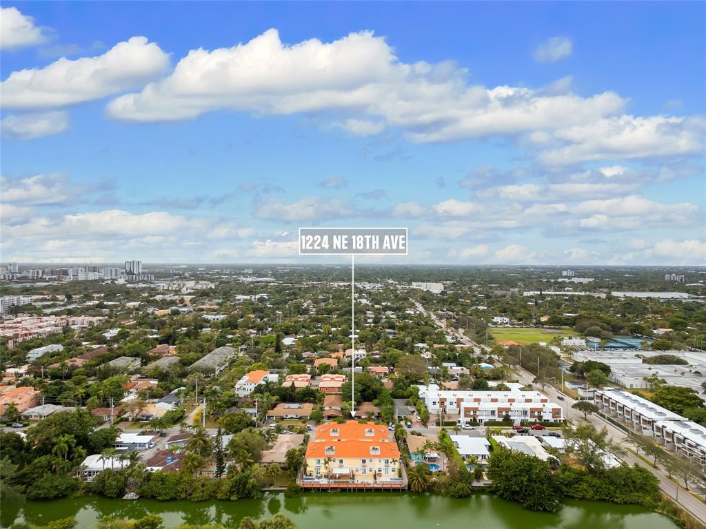 1224 Northeast 18th Avenue, Unit 1 Fort Lauderdale, FL 33304 - Photo 31 of 34 a view of a city