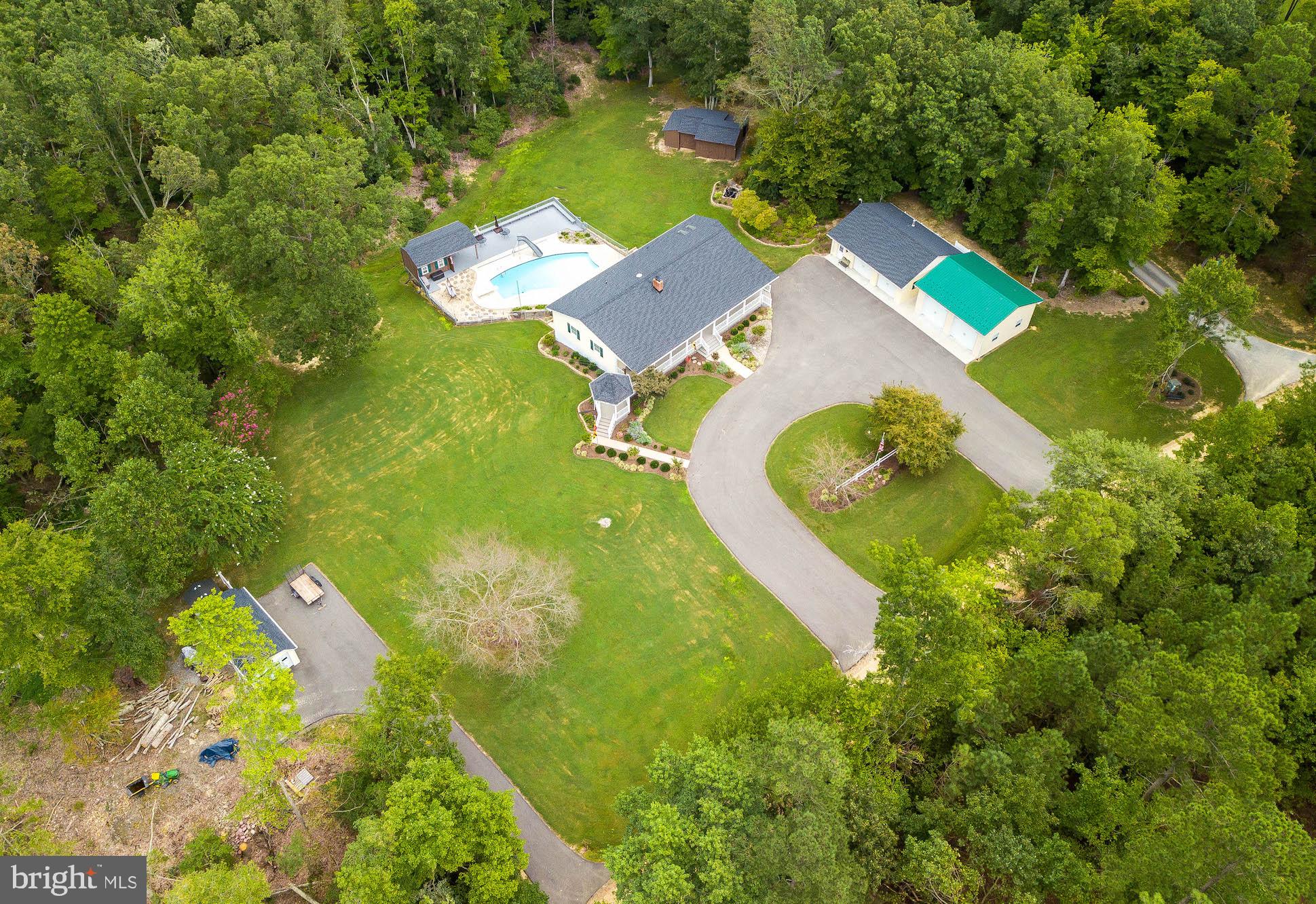 44350 Richey Road Leonardtown, MD 20650 - Photo 10 of 73 Areal shot shows private setting.