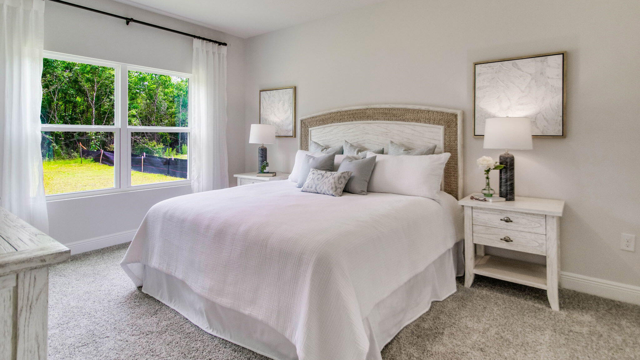 4665 Marine Loop Crestview, FL 32539 - Photo 12 of 37 a bedroom with a bed and a window