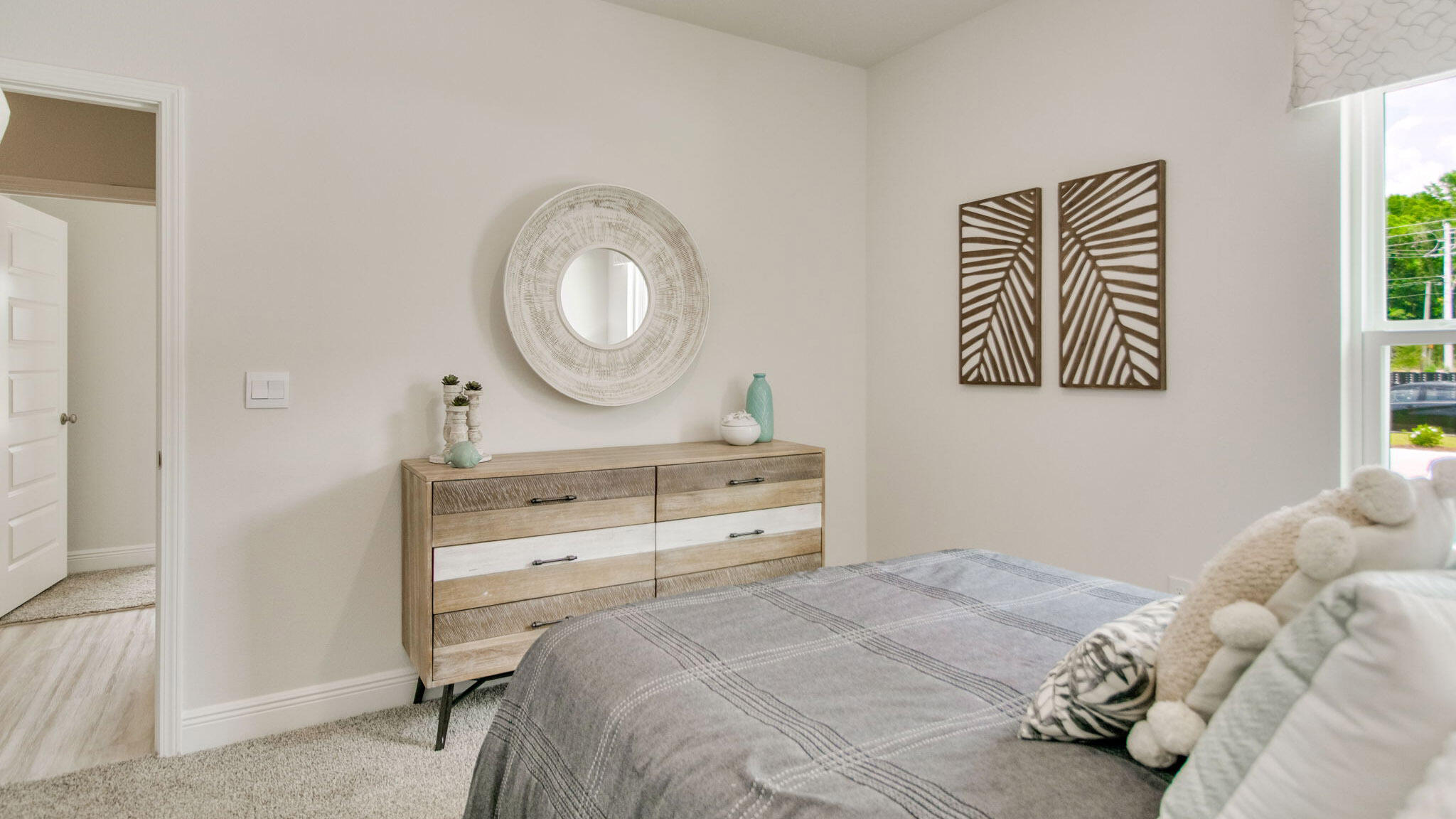 4665 Marine Loop Crestview, FL 32539 - Photo 28 of 37 a bedroom with a bed and a dresser