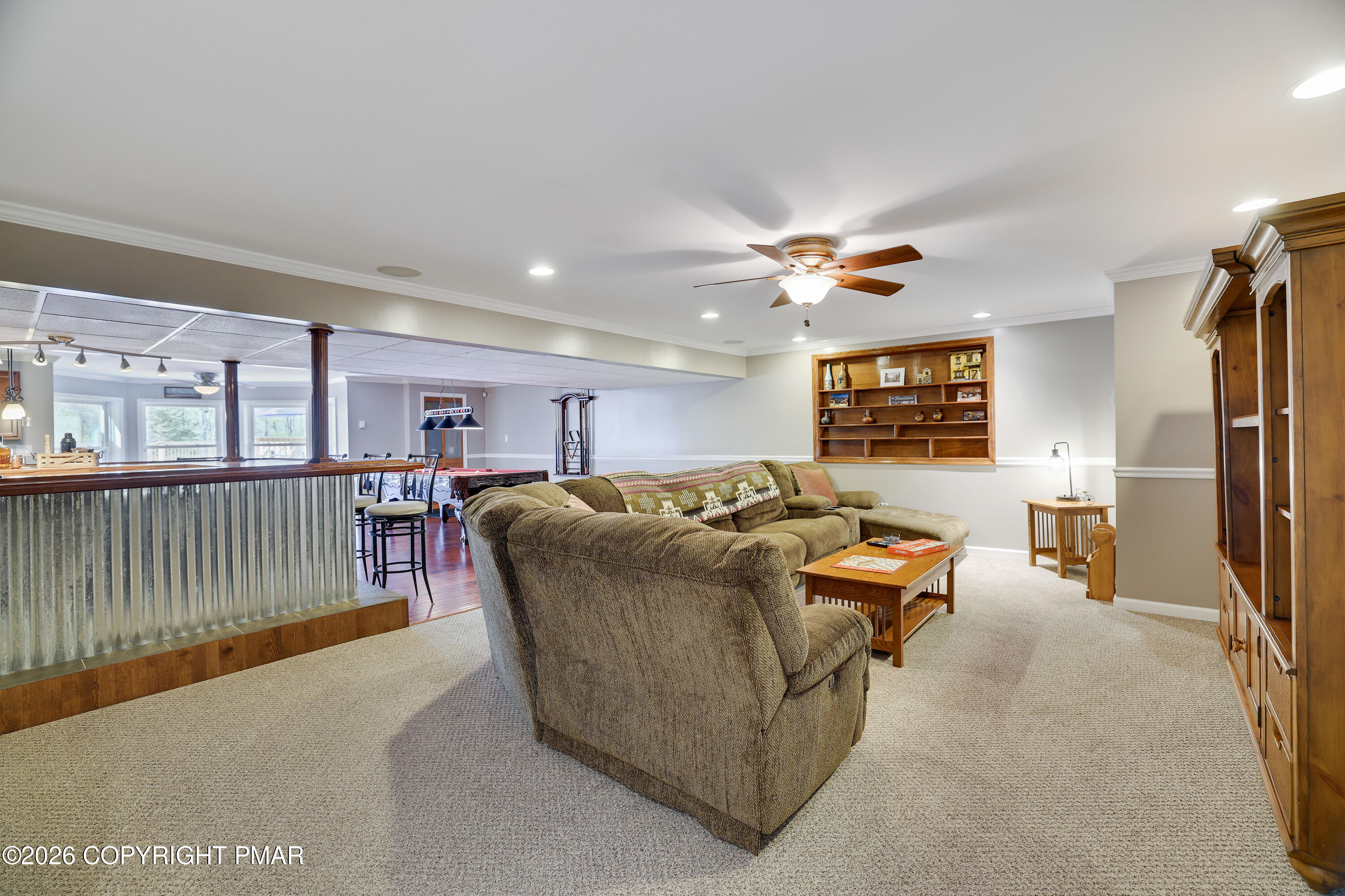 659 Behrens Road Jim Thorpe, PA 18229 - Photo 36 of 57 a living room with furniture and a large window