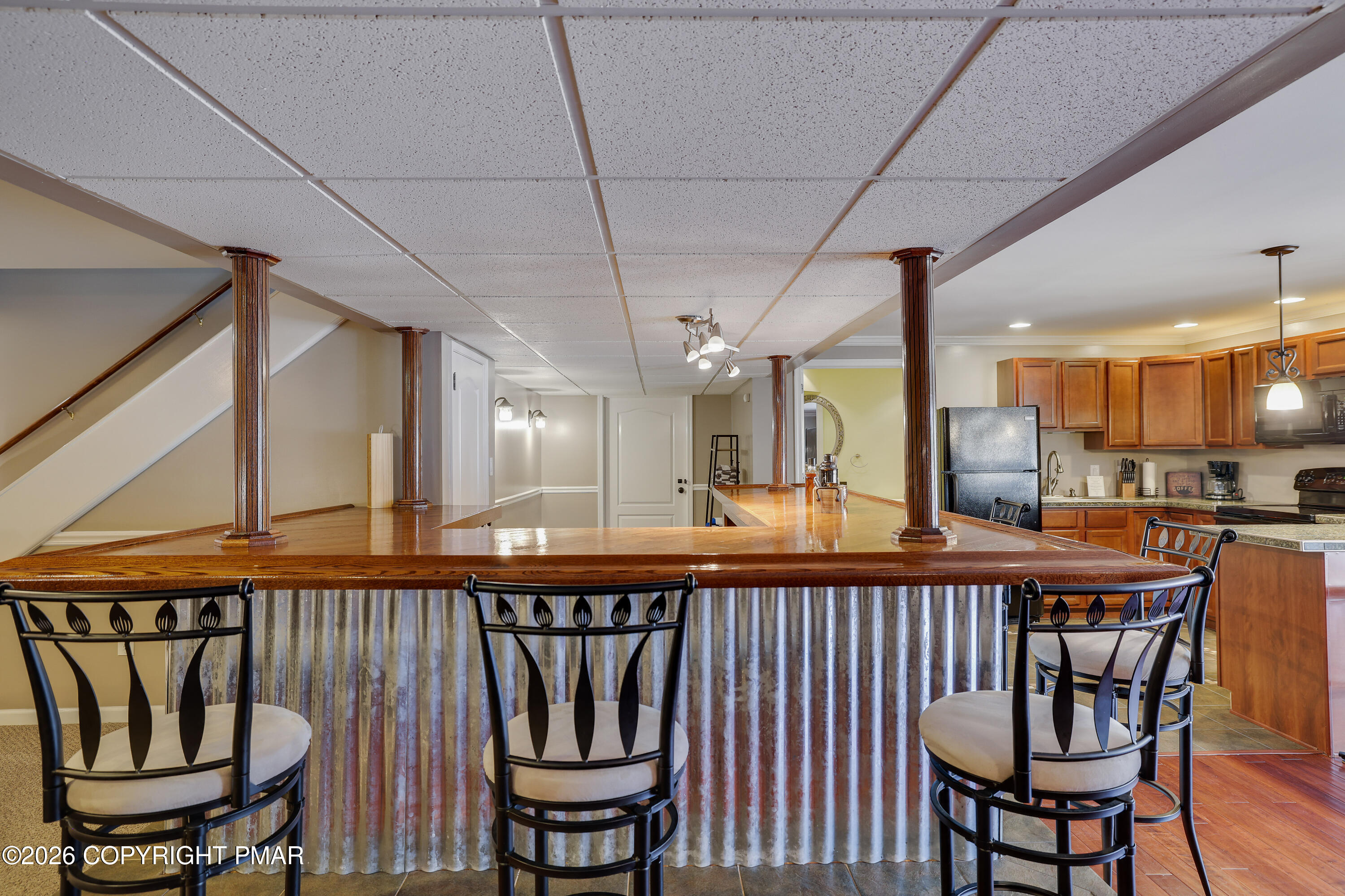 659 Behrens Road Jim Thorpe, PA 18229 - Photo 39 of 57 a view of a chair and table in the balcony
