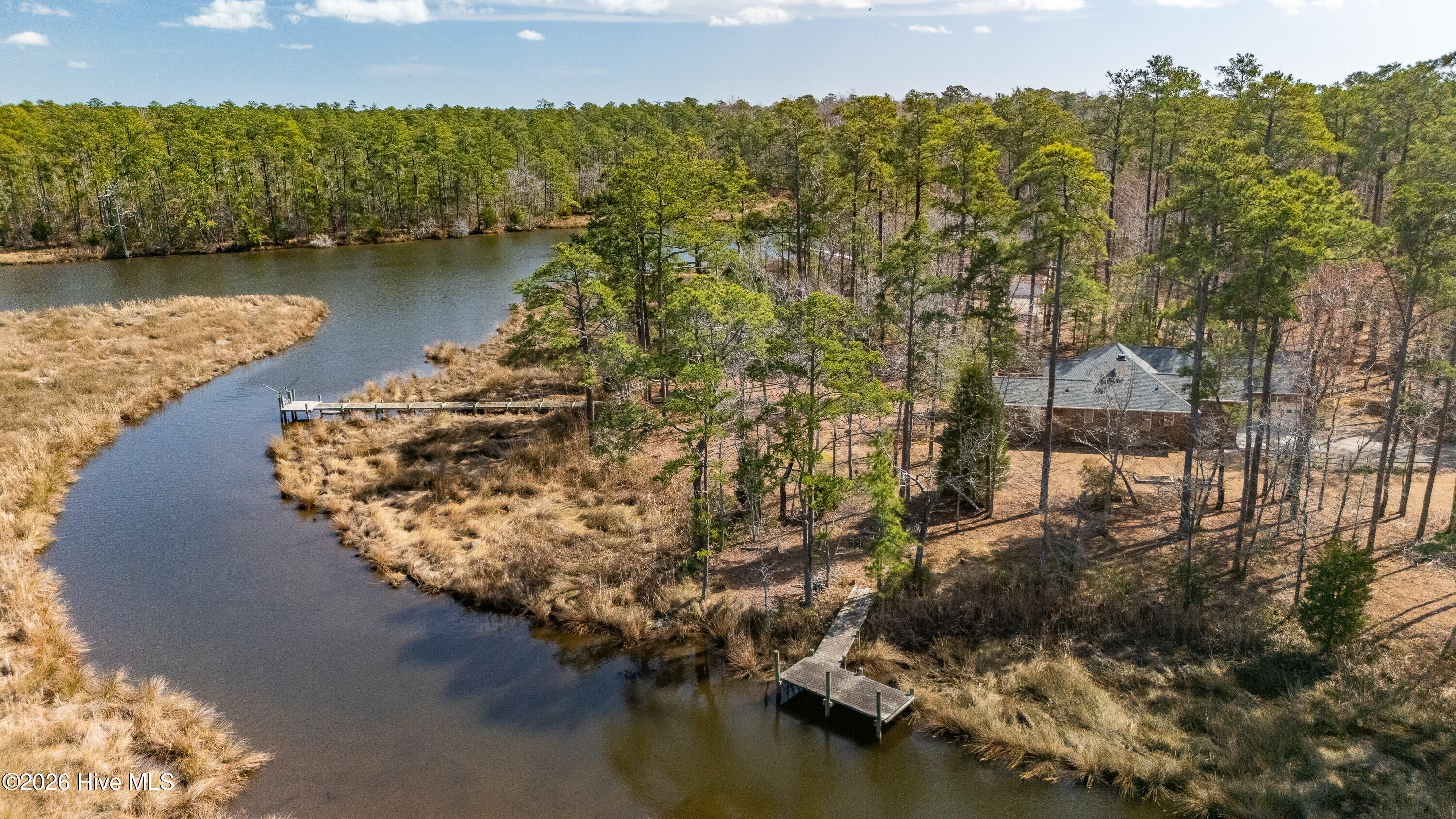 615 Bent Tree Road Oriental, NC 28571 - Photo 38 of 40 038_Aerial