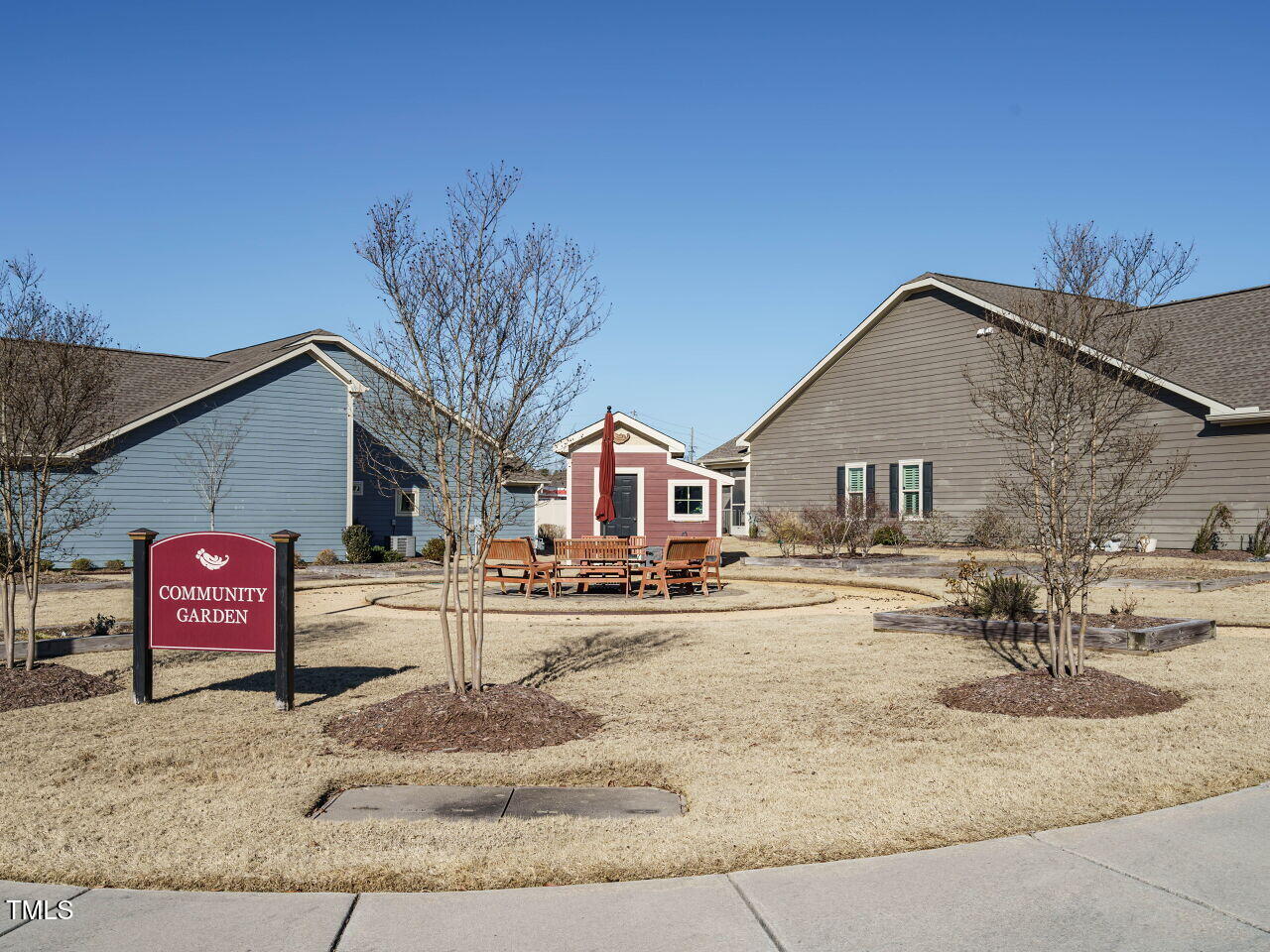 116 Telluride Trail Garner, NC 27529 - Photo 38 of 40 a view of a house with snow on the road