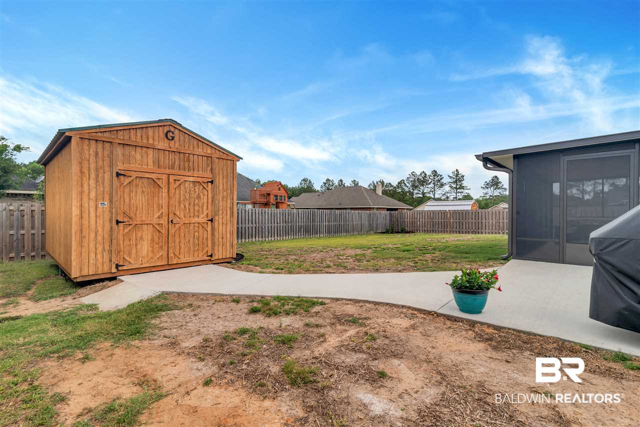 22176 Garland Loop Silverhill, AL 36576 - Photo 29 of 31 Open concrete grilling ar