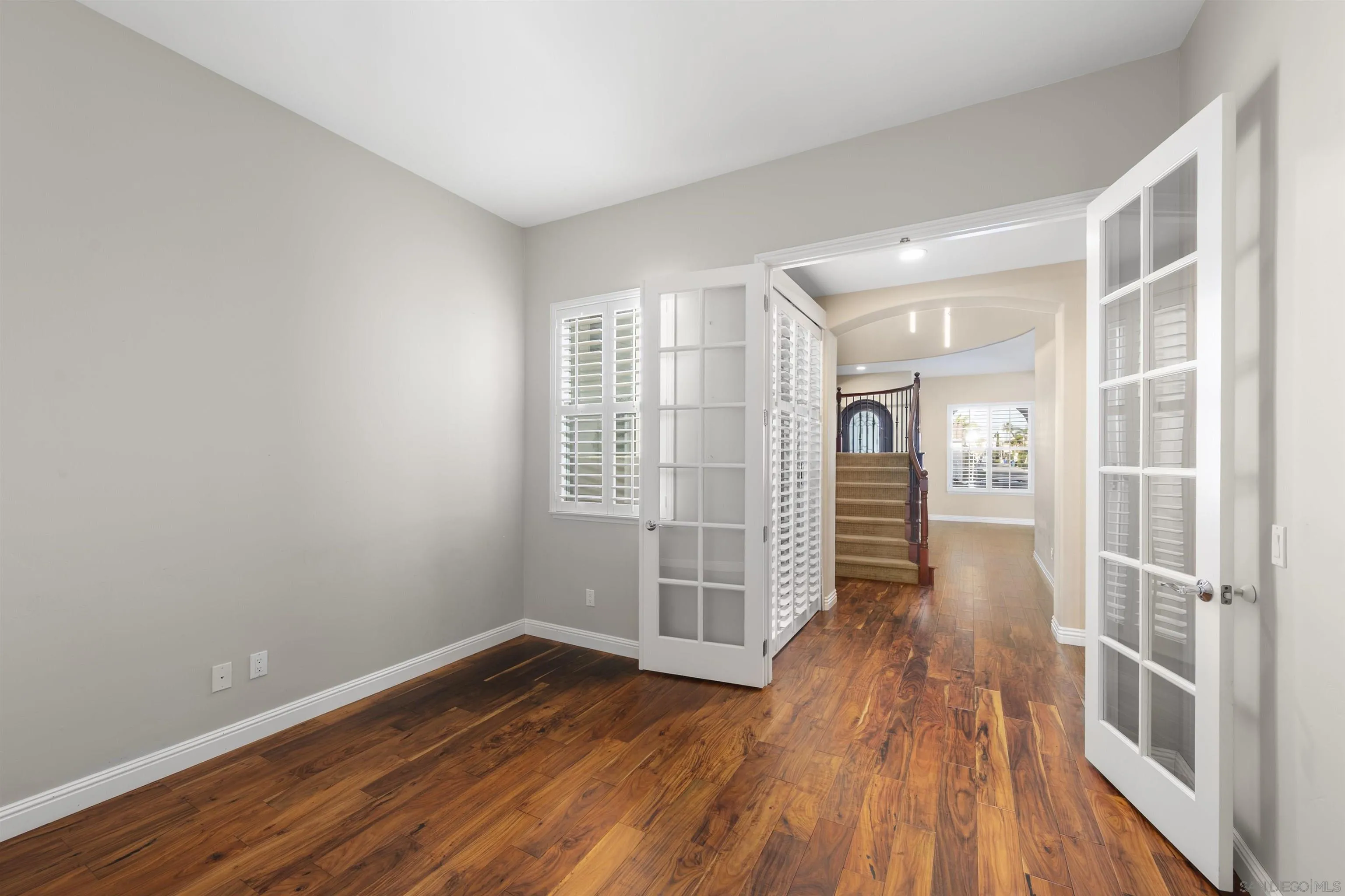2873 West Bainbridge Road San Diego, CA 92106 - Photo 21 of 54 wooden floor in an empty room