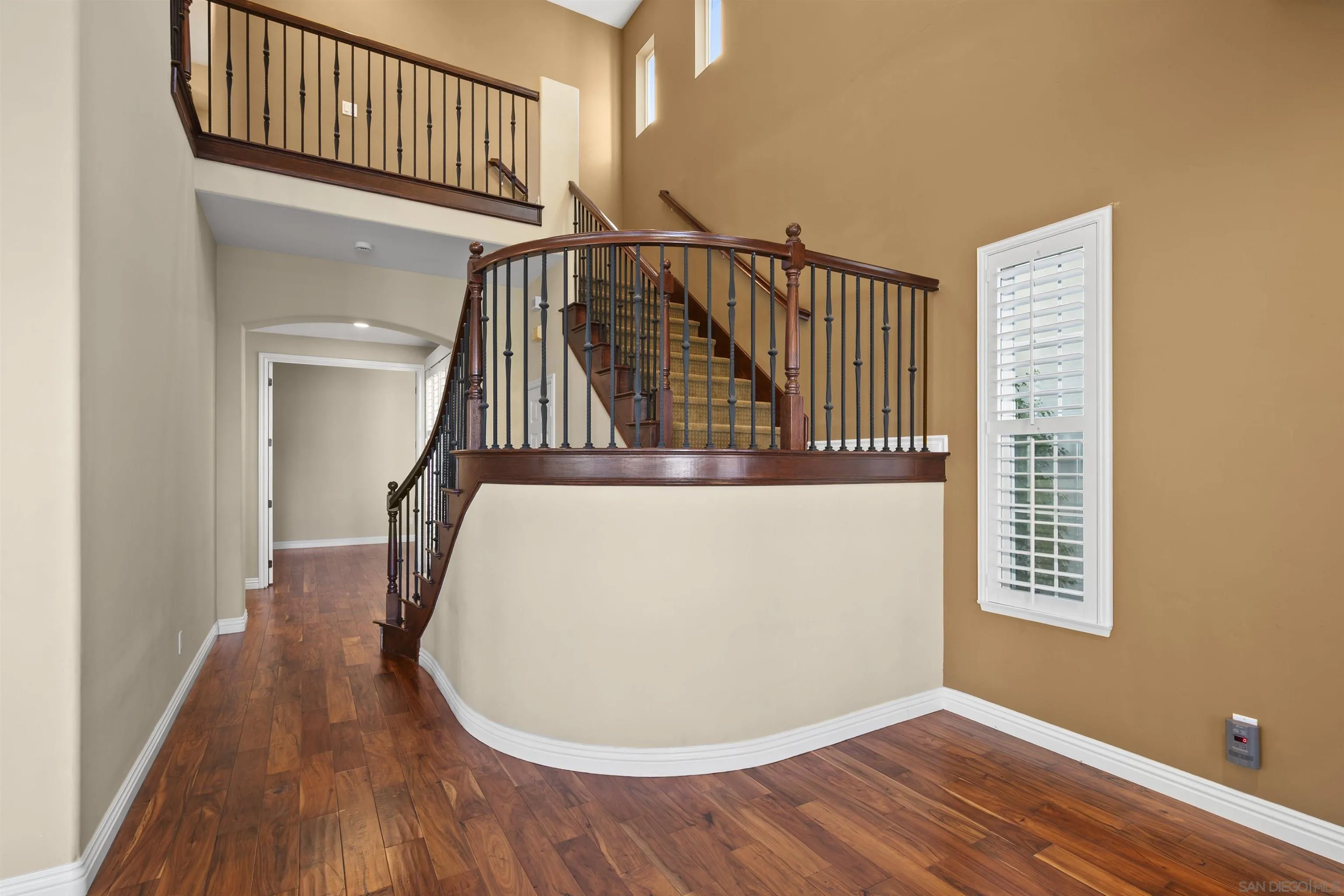 2873 West Bainbridge Road San Diego, CA 92106 - Photo 23 of 54 a view of entryway with wooden floor
