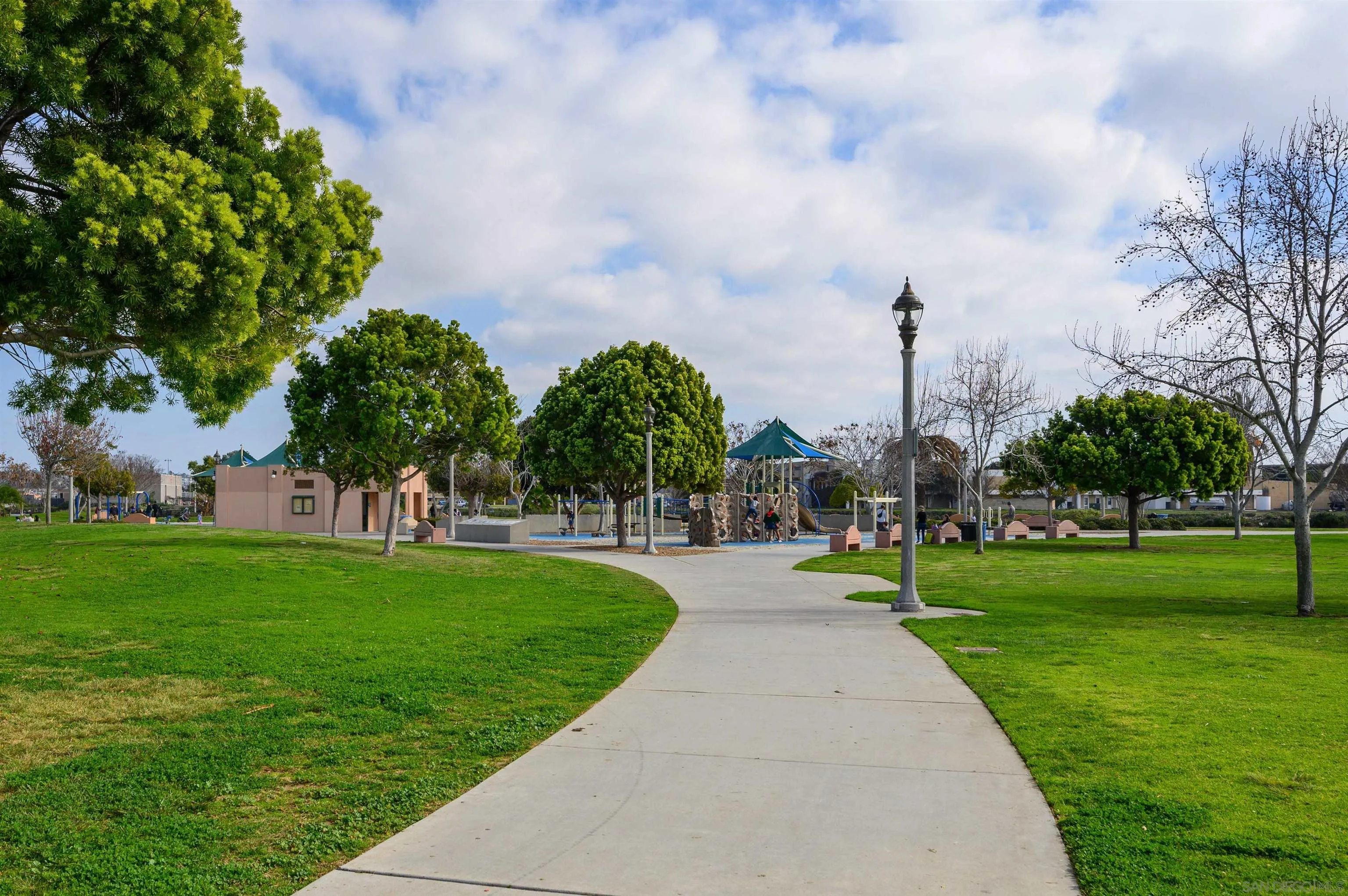 2873 West Bainbridge Road San Diego, CA 92106 - Photo 52 of 54 a park view with palm trees