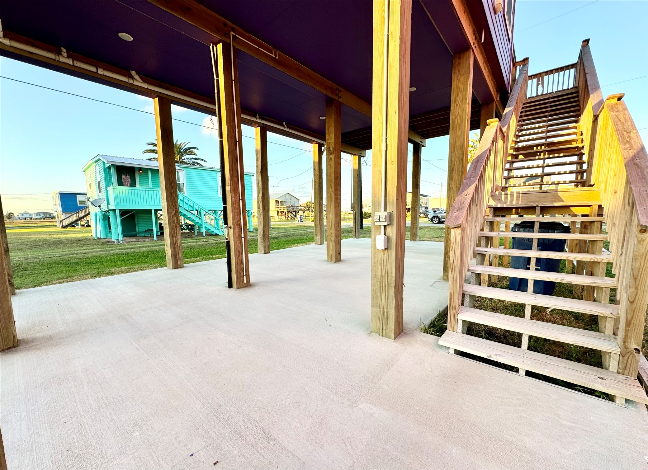 511 Caisson Street Surfside Beach, TX 77541 - Photo 27 of 33 a view of an apartment with a balcony
