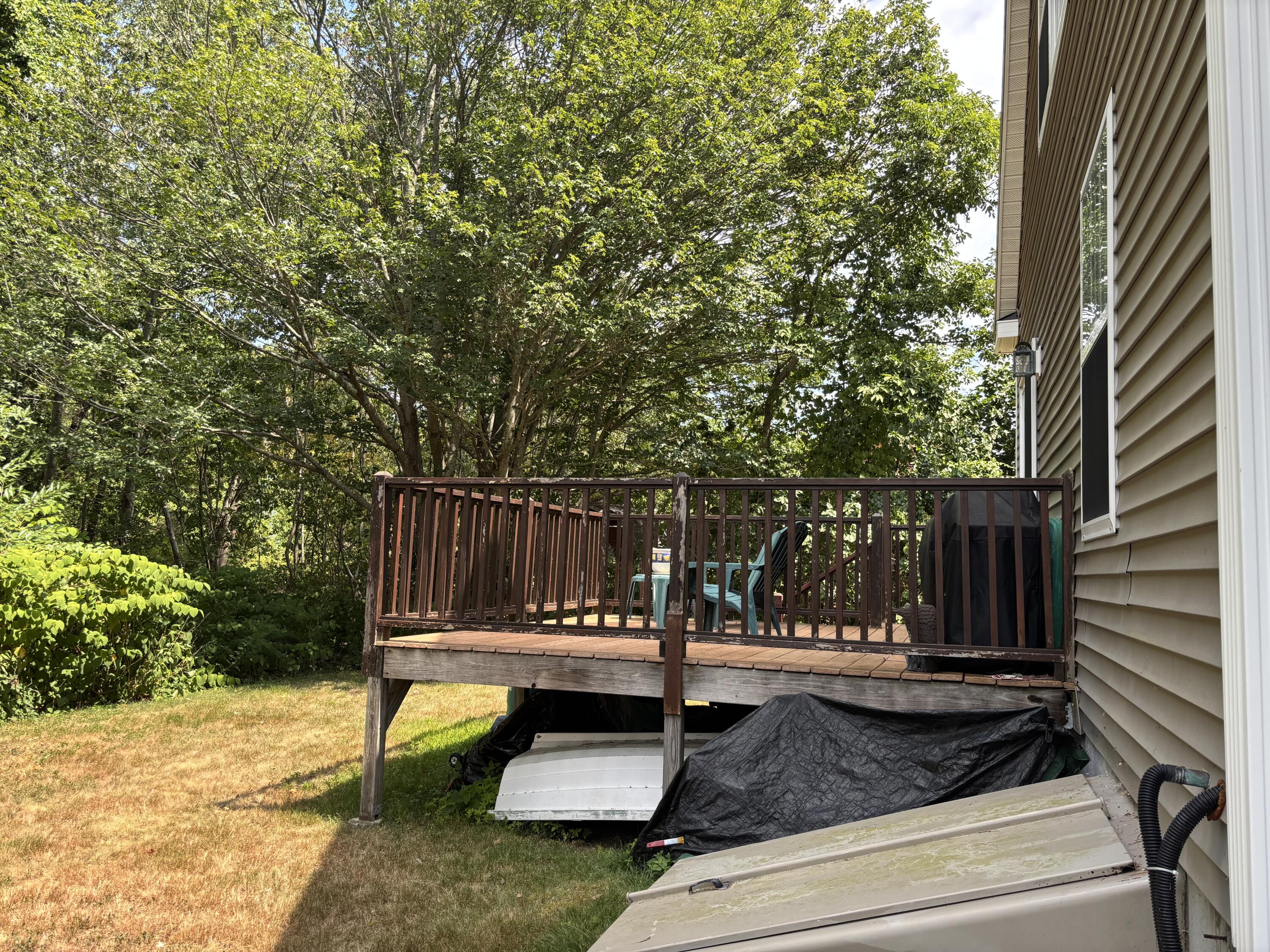 241 Sanford Road Wells, ME 04090 - Photo 5 of 21 Backyard bulkhead
