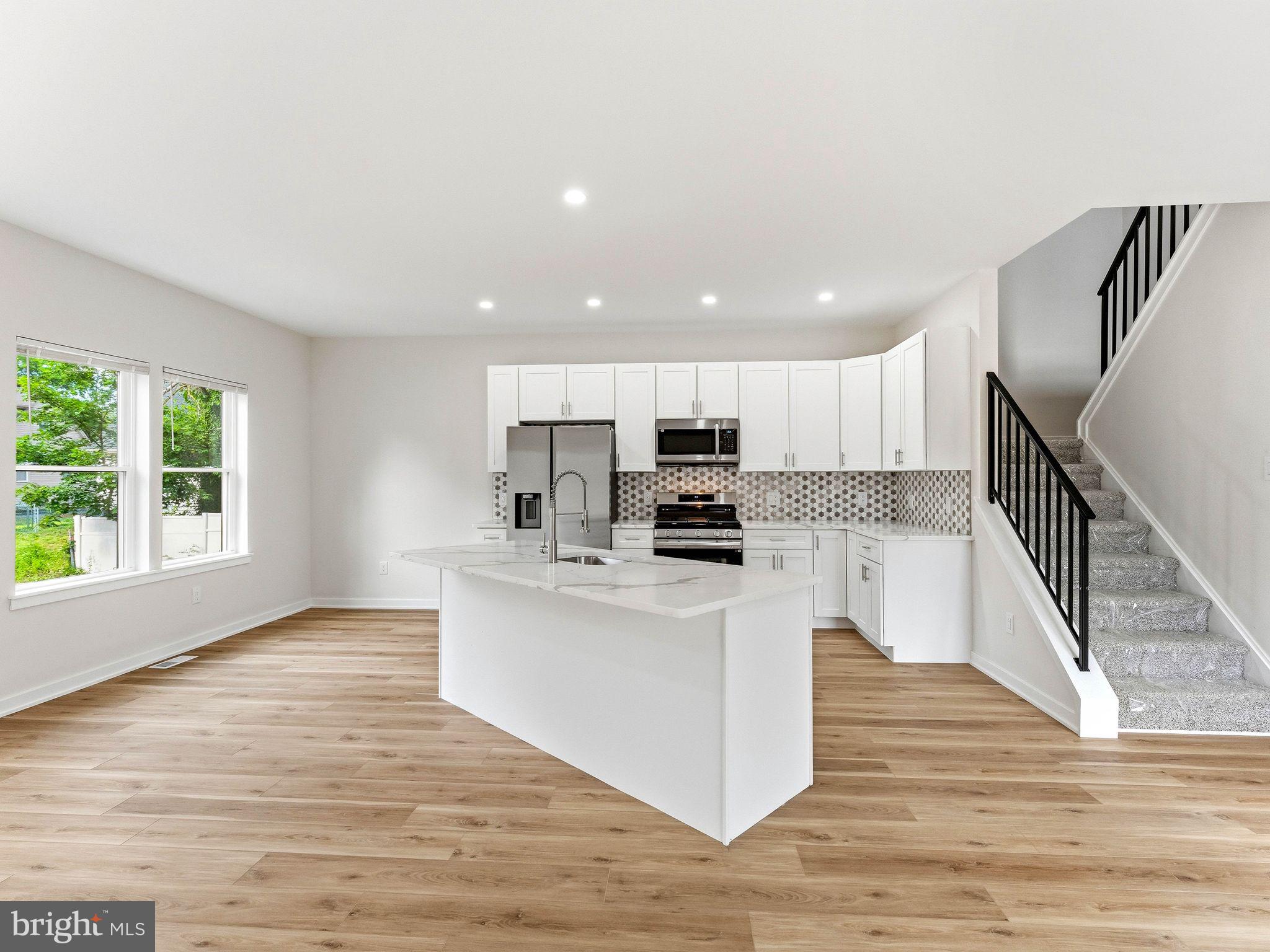 425 Almonesson Road Blackwood, NJ 08012 - Photo 18 of 51 Modern kitchen with natural light.