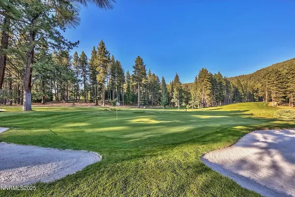 a view of a golf course